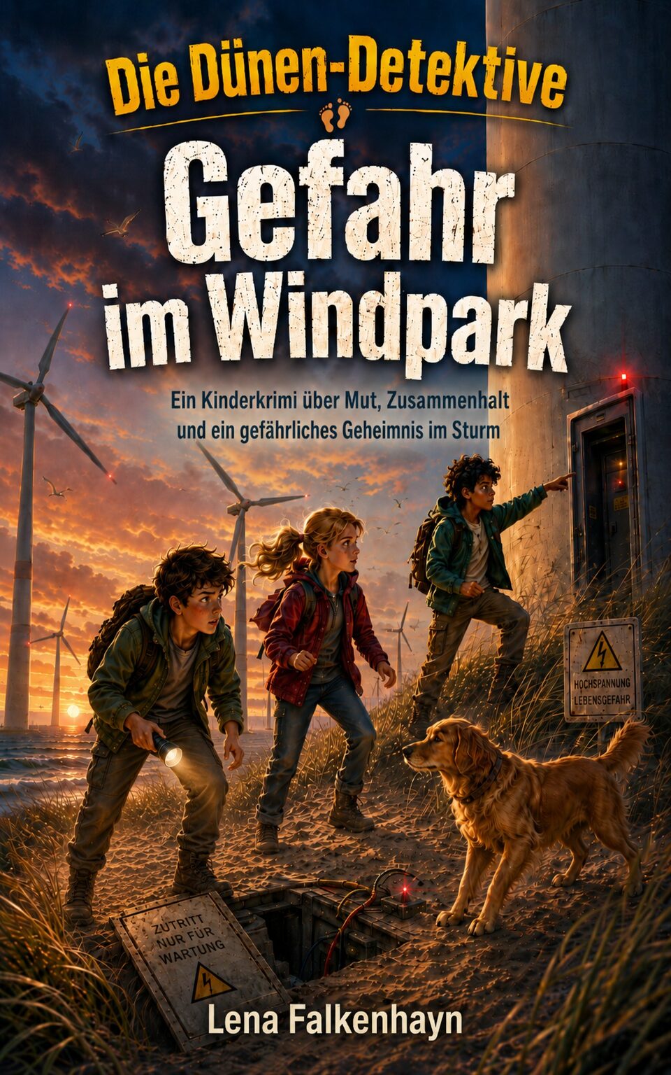 Cover Gefahr im Windpark von Lena Falkenhayn
