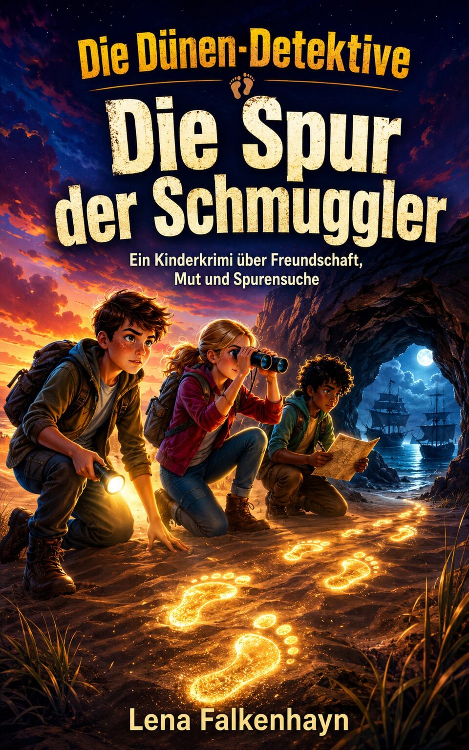 Cover Die Spur der Schmuggler von Lena Falkenhayn