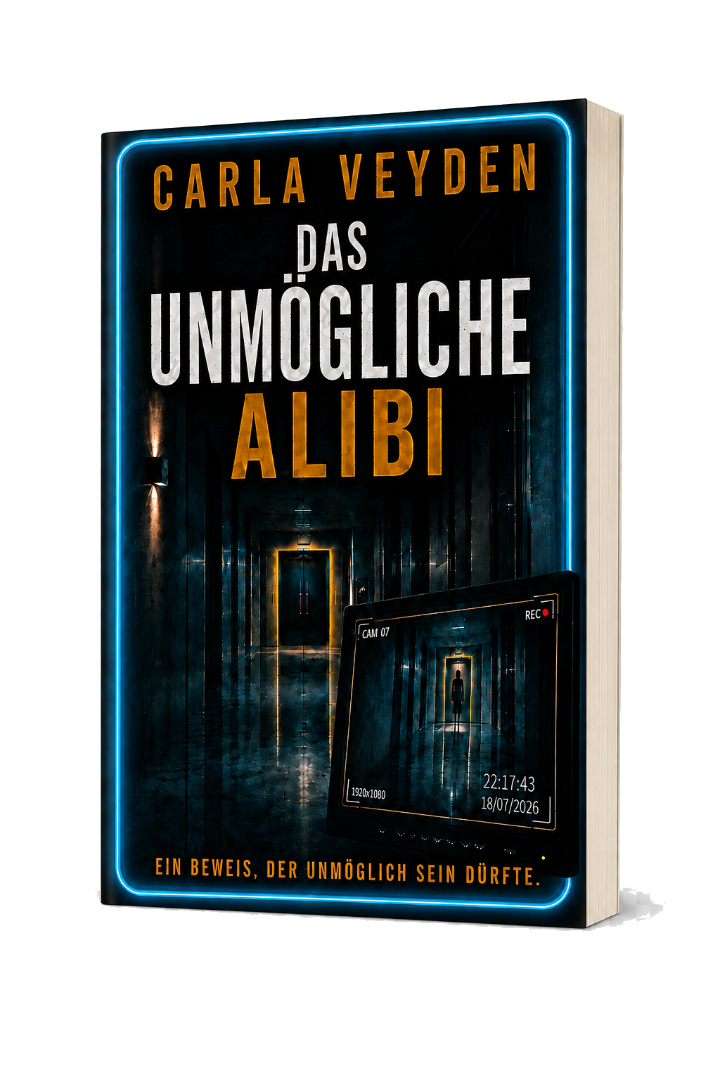 Das unmögliche Alibi als 3D-Buch
