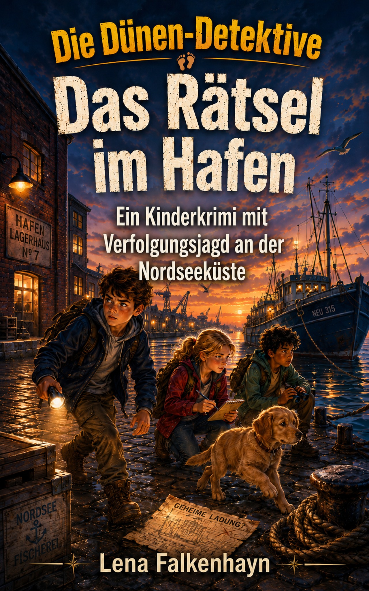 Cover Das Rätsel im Hafen